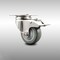 Service Caster 3 Inch 316SS Gray Polyurethane Swivel Top Plate Caster with Total Lock Brake SCC-SS316TTL20S314-PPUB - alternate 1